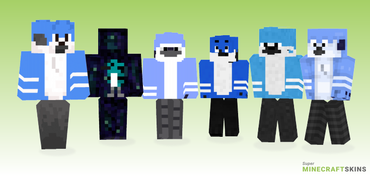 Mordecai Minecraft Skins - Best Free Minecraft skins for Girls and Boys
