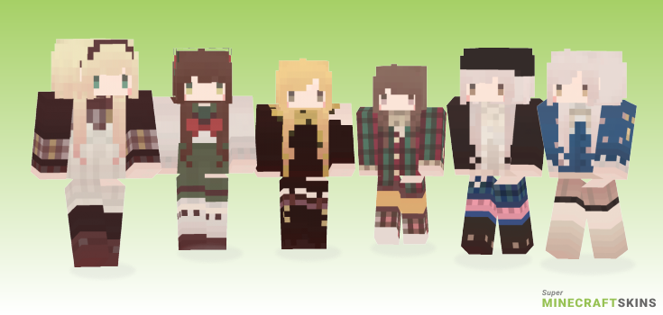 Musical girl Minecraft Skins - Best Free Minecraft skins for Girls and Boys