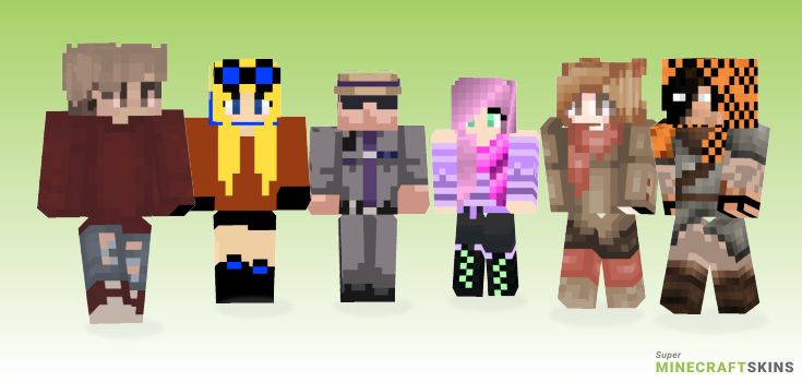 New Minecraft Skins - Best Free Minecraft skins for Girls and Boys