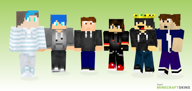 Newest Minecraft Skins - Best Free Minecraft skins for Girls and Boys