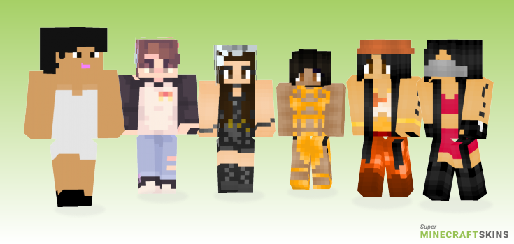 Nicki Minecraft Skins - Best Free Minecraft skins for Girls and Boys
