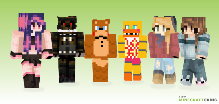 Nights Minecraft Skins - Best Free Minecraft skins for Girls and Boys