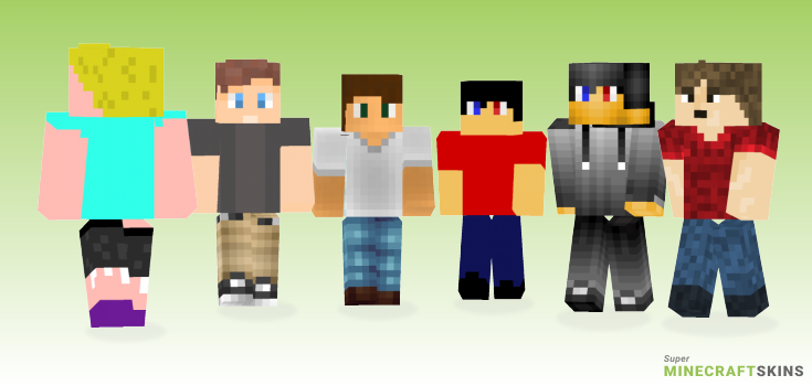 Normal guy Minecraft Skins - Best Free Minecraft skins for Girls and Boys