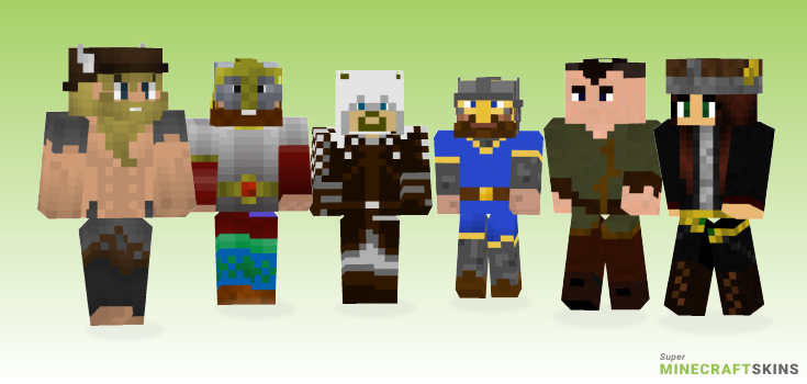 Norse Minecraft Skins - Best Free Minecraft skins for Girls and Boys