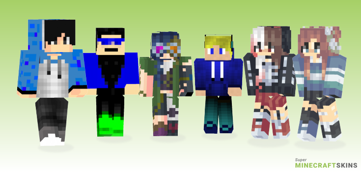 Official Minecraft Skins - Best Free Minecraft skins for Girls and Boys