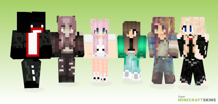 Open Minecraft Skins - Best Free Minecraft skins for Girls and Boys