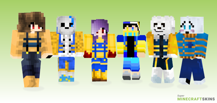 Outertale Minecraft Skins - Best Free Minecraft skins for Girls and Boys