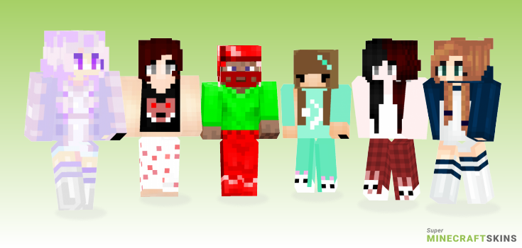 Pajamas Minecraft Skins - Best Free Minecraft skins for Girls and Boys
