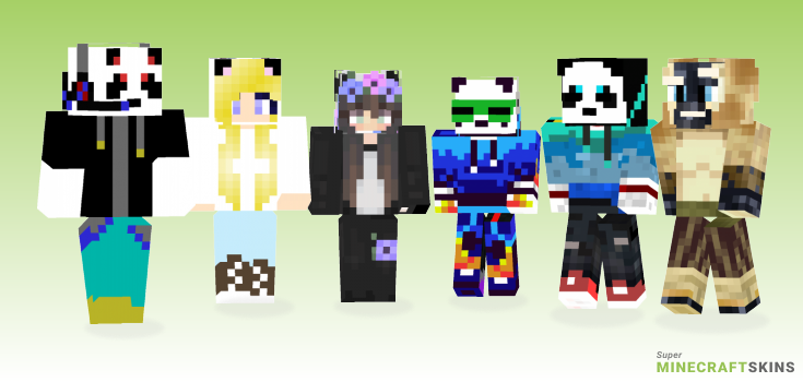 Panda Minecraft Skins - Best Free Minecraft skins for Girls and Boys