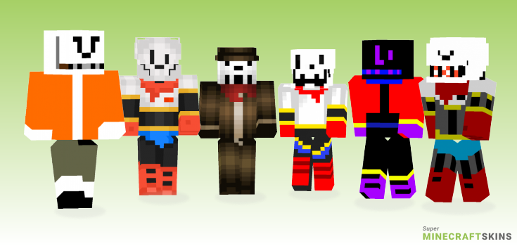Papyrus Minecraft Skins - Best Free Minecraft skins for Girls and Boys