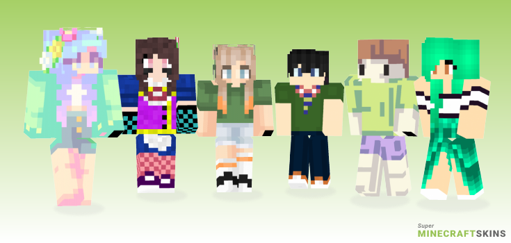 Party Minecraft Skins - Best Free Minecraft skins for Girls and Boys