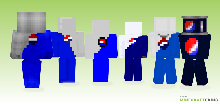 Pepsi Minecraft Skins - Best Free Minecraft skins for Girls and Boys