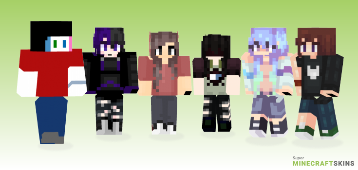 Persona Minecraft Skins - Best Free Minecraft skins for Girls and Boys