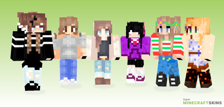 Personal Minecraft Skins - Best Free Minecraft skins for Girls and Boys