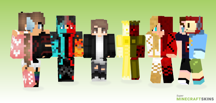 Personality Minecraft Skins - Best Free Minecraft skins for Girls and Boys