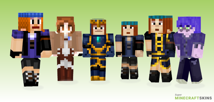 Petra Minecraft Skins - Best Free Minecraft skins for Girls and Boys