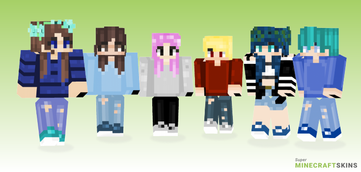 Piano Minecraft Skins - Best Free Minecraft skins for Girls and Boys