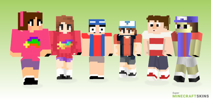 Pines Minecraft Skins - Best Free Minecraft skins for Girls and Boys