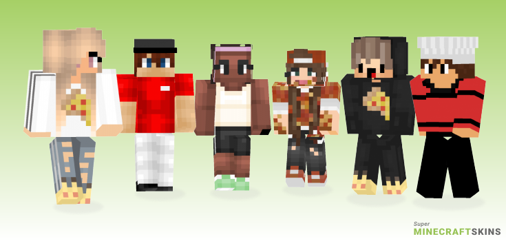 Pizza Minecraft Skins - Best Free Minecraft skins for Girls and Boys