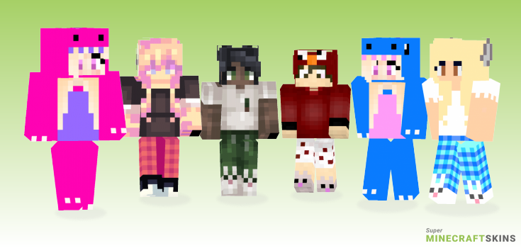 Pjs Minecraft Skins - Best Free Minecraft skins for Girls and Boys