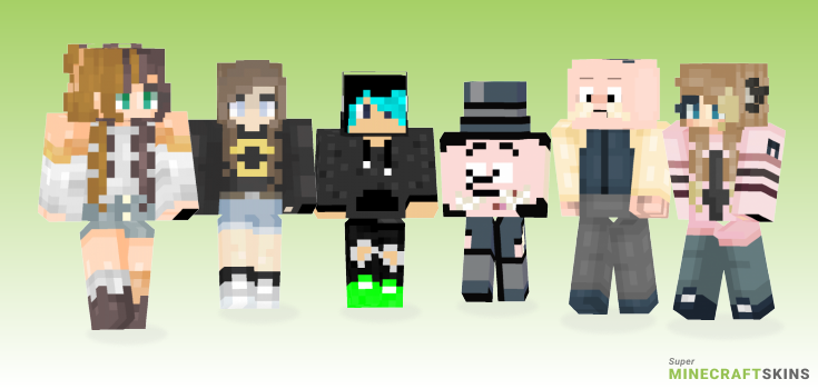 Pops Minecraft Skins - Best Free Minecraft skins for Girls and Boys
