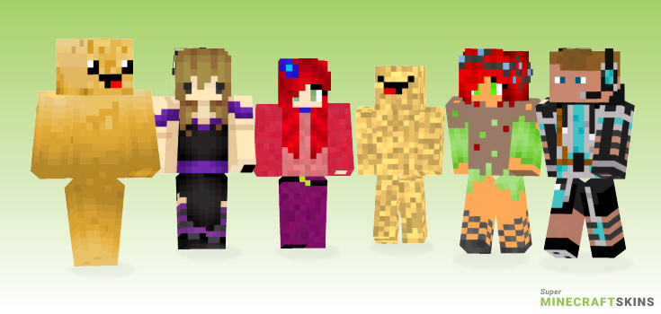 Potato Minecraft Skins - Best Free Minecraft skins for Girls and Boys