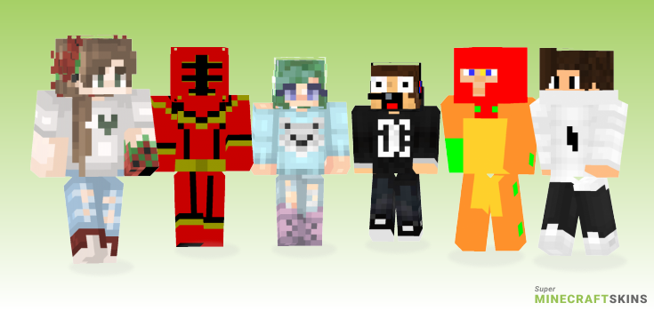 Power Minecraft Skins - Best Free Minecraft skins for Girls and Boys