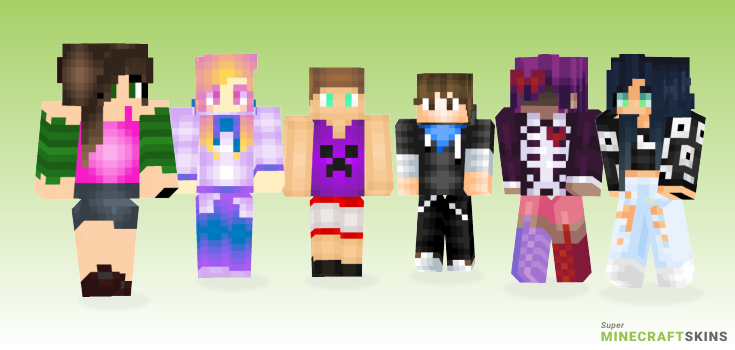 Practice Minecraft Skins - Best Free Minecraft skins for Girls and Boys