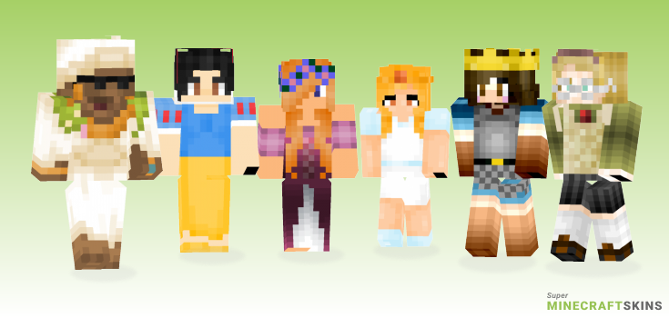 Princess Minecraft Skins - Best Free Minecraft skins for Girls and Boys