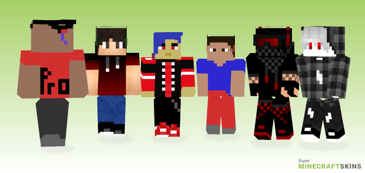 Pro Minecraft Skins - Best Free Minecraft skins for Girls and Boys