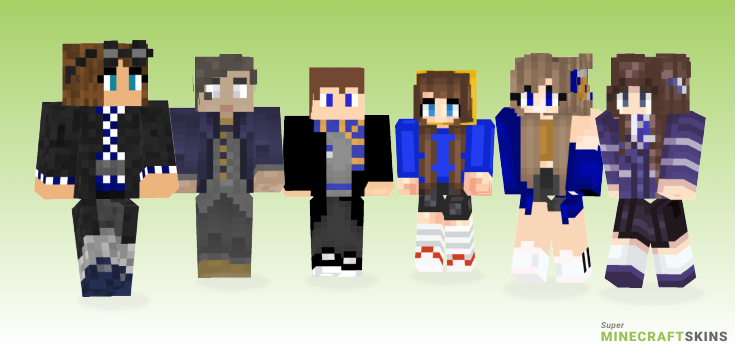 Ravenclaw Minecraft Skins - Best Free Minecraft skins for Girls and Boys