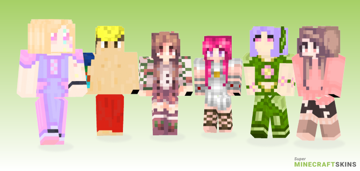 Redo Minecraft Skins - Best Free Minecraft skins for Girls and Boys