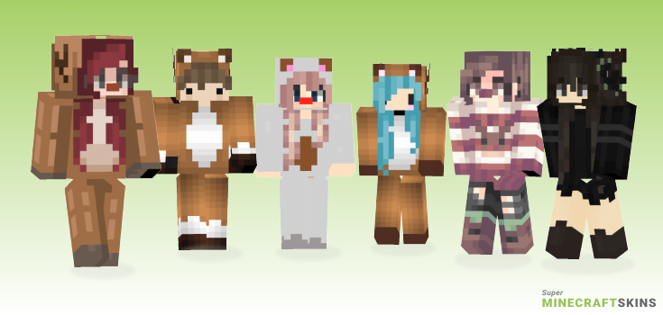 Reindeer Minecraft Skins - Best Free Minecraft skins for Girls and Boys