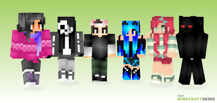Reshaded Minecraft Skins - Best Free Minecraft skins for Girls and Boys