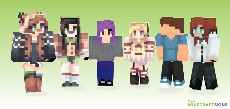 Reveal Minecraft Skins - Best Free Minecraft skins for Girls and Boys