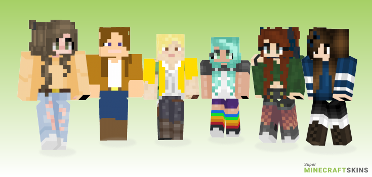 Riley Minecraft Skins - Best Free Minecraft skins for Girls and Boys