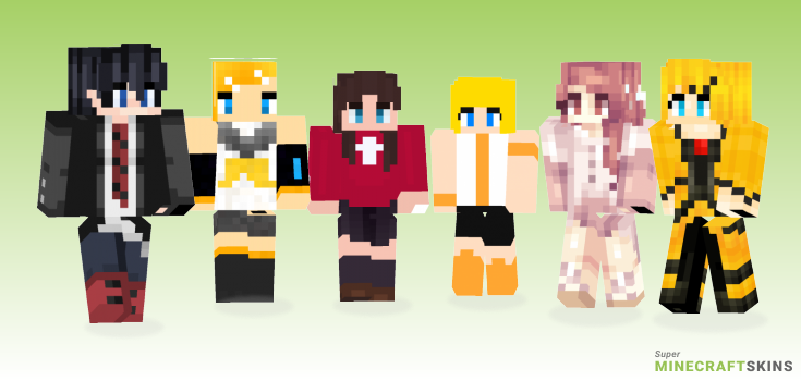 Rin Minecraft Skins - Best Free Minecraft skins for Girls and Boys