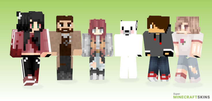 Rip Minecraft Skins - Best Free Minecraft skins for Girls and Boys