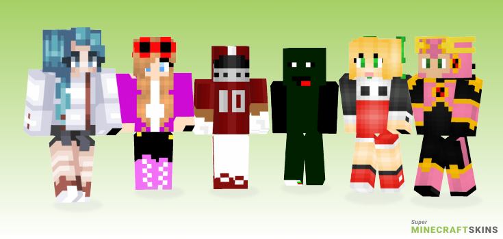 Roll Minecraft Skins - Best Free Minecraft skins for Girls and Boys