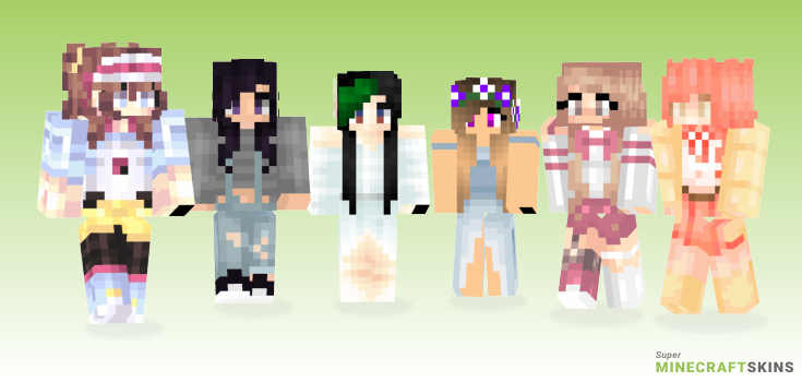 Rosa Minecraft Skins - Best Free Minecraft skins for Girls and Boys