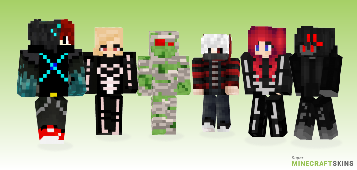 Scary Minecraft Skins - Best Free Minecraft skins for Girls and Boys