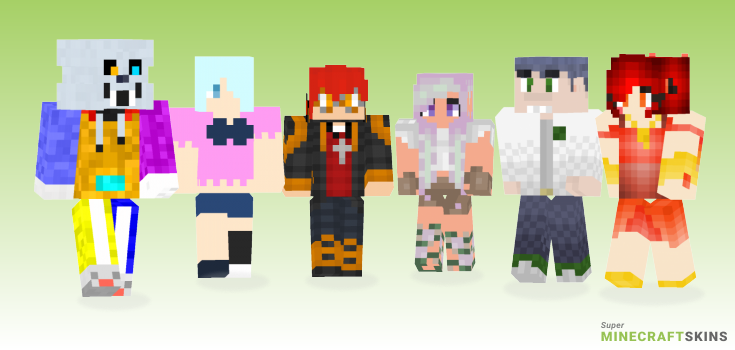 Seven Minecraft Skins - Best Free Minecraft skins for Girls and Boys