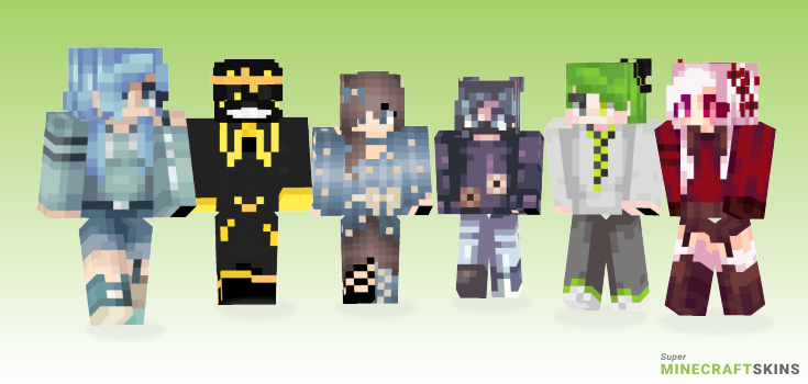 Shattered Minecraft Skins - Best Free Minecraft skins for Girls and Boys