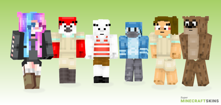 Show Minecraft Skins - Best Free Minecraft skins for Girls and Boys