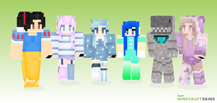 Snow Minecraft Skins - Best Free Minecraft skins for Girls and Boys