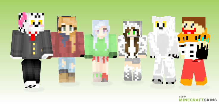 Snowy Minecraft Skins - Best Free Minecraft skins for Girls and Boys