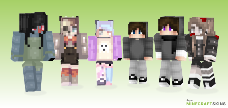 Spook Minecraft Skins - Best Free Minecraft skins for Girls and Boys