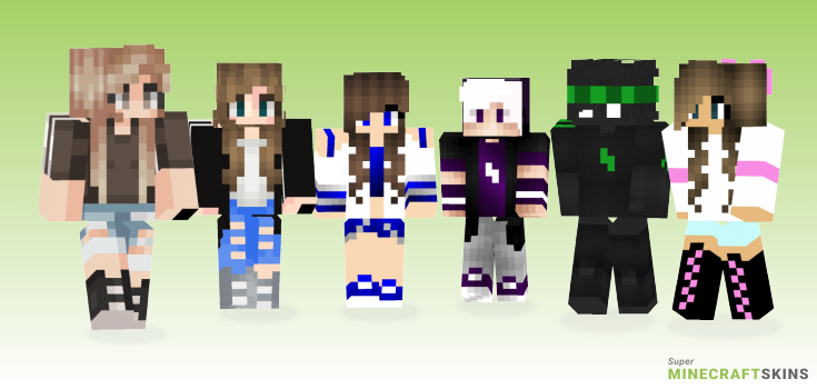 Sporty Minecraft Skins - Best Free Minecraft skins for Girls and Boys