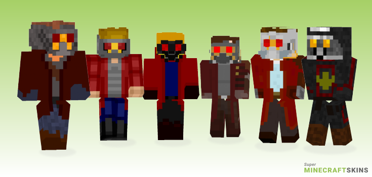 Starlord Minecraft Skins - Best Free Minecraft skins for Girls and Boys