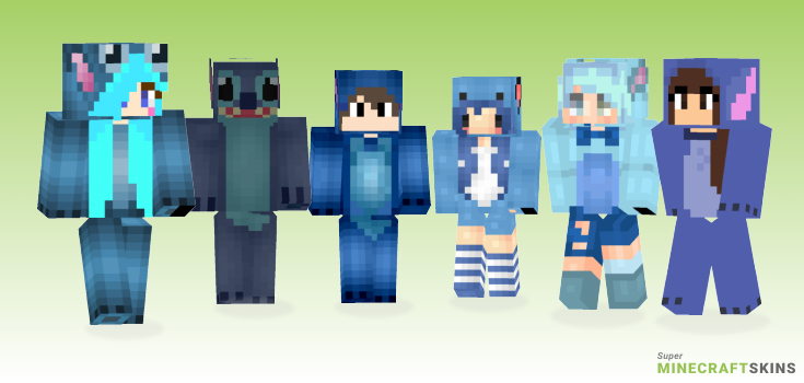 Stitch Minecraft Skins - Best Free Minecraft skins for Girls and Boys